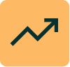 increase arrow - Driving international growth and digital transformation