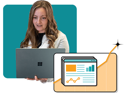 Services sections composition Analytics - Services